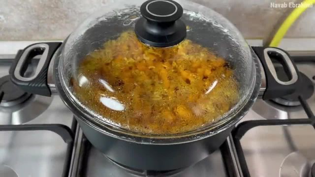طرز پخت کته با کدو حلوایی فوق العاده خوشمزه غذای سنتی ایرانی