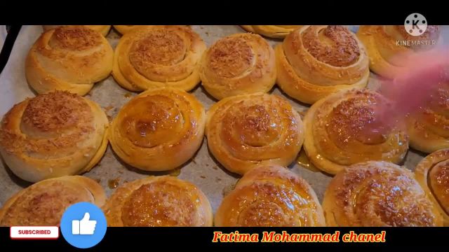 طرز تهیه شیرینی رولی افغانی مخصوص عید نوروز فوق العاده نرم و خوشمزه