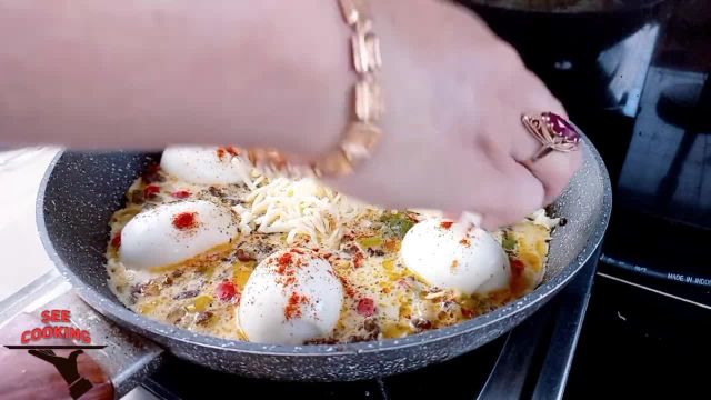 طرز تهیه تخم مرغ برای صبحانه خوشمزه و متفاوت به سبک افغانی