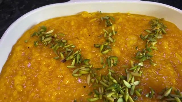 طرز تهيه شوله شیرين افغانی شله زرد نذری فوق العاده خوشمزه