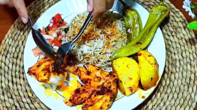 طرز تهیه کباب مرغ داشی خوشمزه و آبدار غذای جدید افغانی