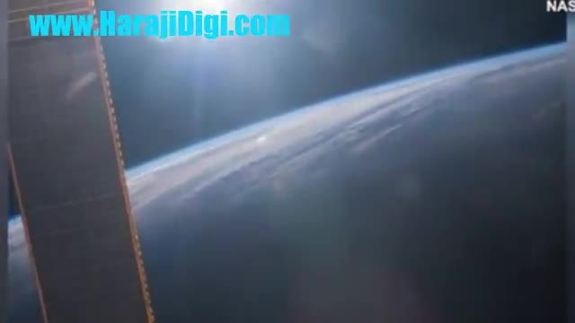 تصاویر محشری از  طلوع خورشید د ایستگاه فضایی