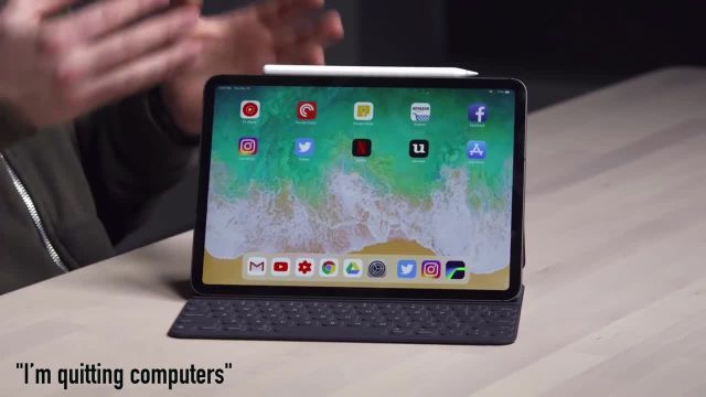 آنباکس و بررسی The iPad Pro Keyboard