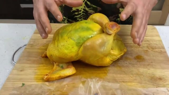 آموزش مرغ شکم پر رستورانی در پلاستیک