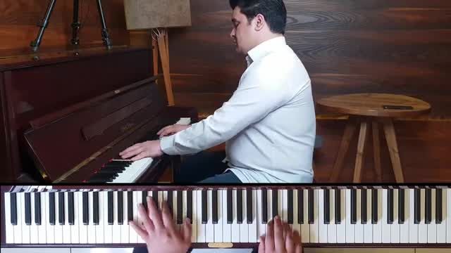 نوازندگی پیانو با رشیدیان | ریمیکس ابی
