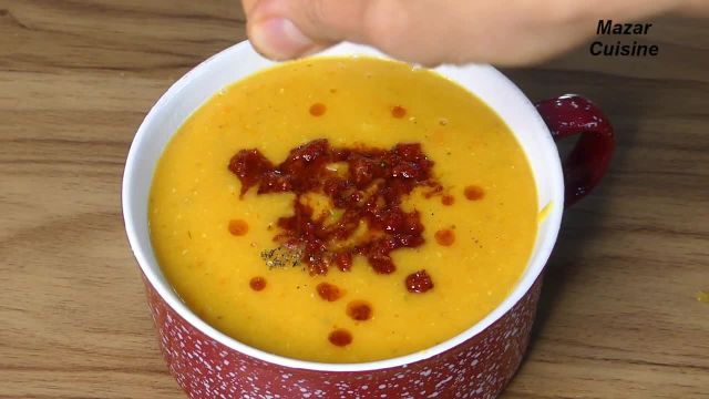 طرز تهیه سوپ دال عدس ترکی