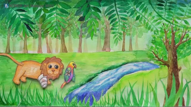 آموزش نقاشی برای کودکان - سری پنجم، درس هفتم