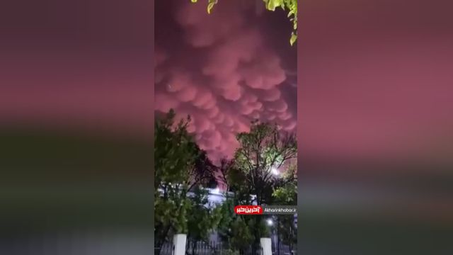 ابرهای شگفت‌انگیز «ماماتوس» در آسمان آرژانتین | ویدیو
