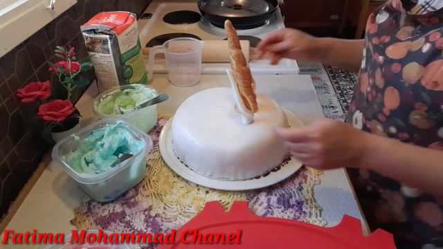 آموزش تزئین کیک تولد اسب تک شاخ به سبک افغانی