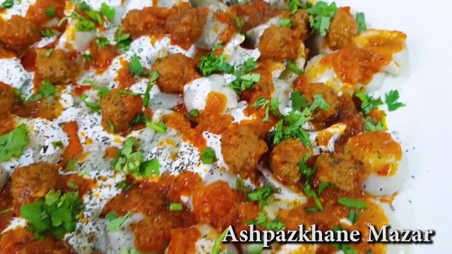 طرز تهیه آشک با قالب روسی خوشمزه و بی نظیر به روش افغانی