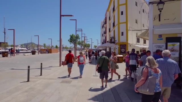جذابیت ایبیزا، اسپانیا | تور پیاده روی شهر با صداهای اصلی شهر
