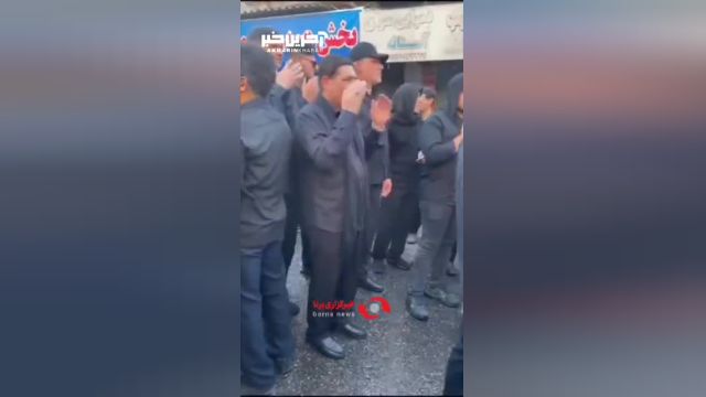 حضور مخبر در میان عزاداران حسینی در دزفول