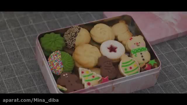 سینی کوکی های کره ای || شیرینی های ویژه عید کریسمس