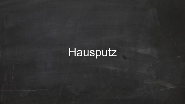 آموزش زبان آلمانی در مورد نظافت خانه