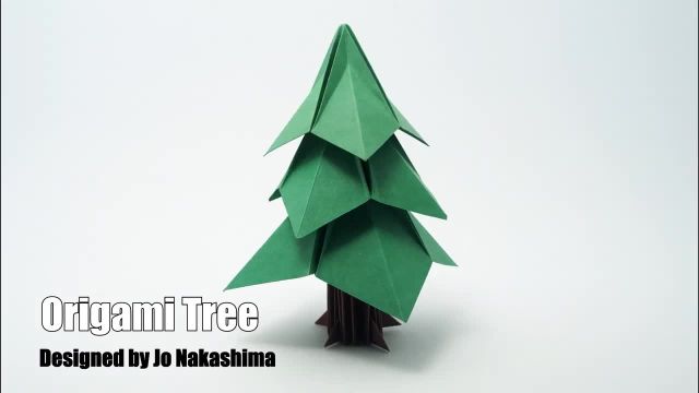 ایده های ساخت درخت اوریگامی برای دکوراسیون خانه