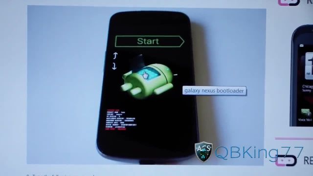روش باز کردن قفل بوت لودر Galaxy Nexus