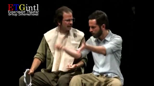 تئاتر پچ پچه های پشت خط نبرد با بازی نوید محمدزاده و کارگردانی اشکان خیل نژاد