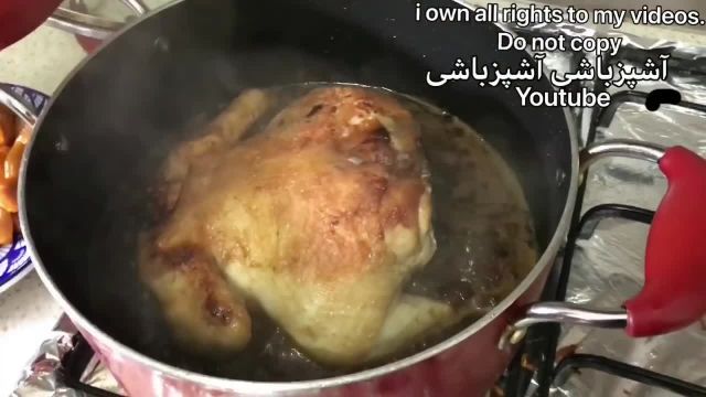 طرز تهیه مرغ گیلکی به روش سنتی