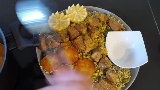 طرز تهیه باقالی پلو با گوشت تکه ای خوشمزه و مجلسی غذای ایرانی و سنتی