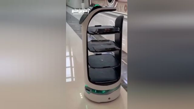 ویدئوی از ربات های روزنامه فروش در چین را ببینید