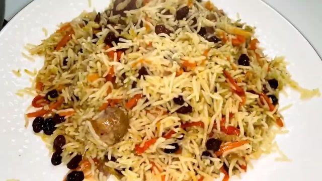 طرز تهیه قابلی پلو ازبکی خوشمزه و مجلسی غذای پر طرفدار افغانی