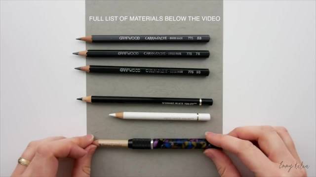 آموزش پرتره با مداد گرافیت را روی کاغذ