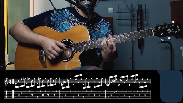 آموزش گیتار | آکورد آهنگ من باید میرفتم از محسن چاووشی