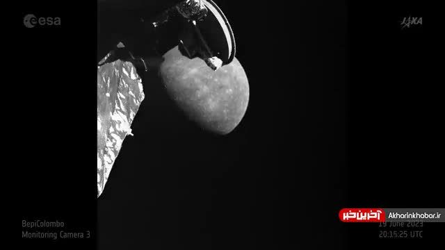 بپی‌کلمبو | کاوشگر «بپی‌کلمبو» فیلمی حیرت انگیز از عطارد منتشر کرد
