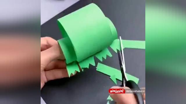 درست کردن کاردستی با کاغذ برای بالا بردن خلاقیت کودکان | ویدیو