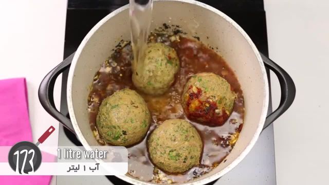 طرز تهیه کوفته سبزی شیرازی به سبک رستورانی
