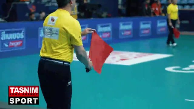 اولین دیدار والیبال ایران در مسابقات قهرمانی آسیا در ارومیه | ویدیو