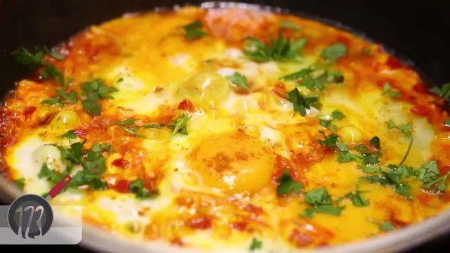دستور پخت شش انداز تهرانی ساده و فوری با تخم مرغ و سبزیجات