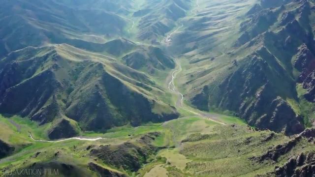 فیلم آرامش بخش مغولستان | جاده ابریشم با موسیقی آرام