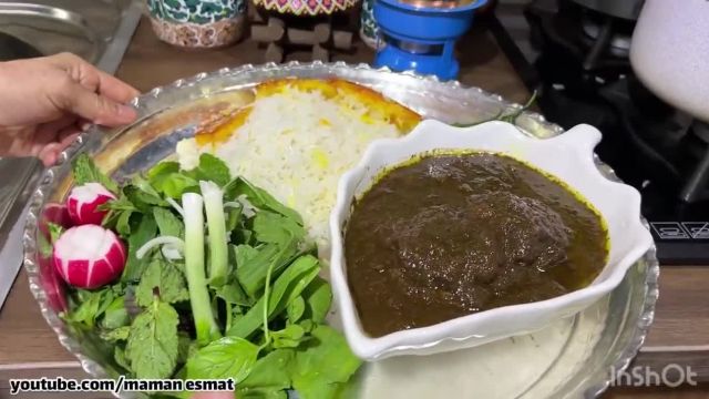 طرز تهیه فسنجان در ظرف گمج خوشمزه و بی نظیر غذای سنتی و مجلسی ایرانی