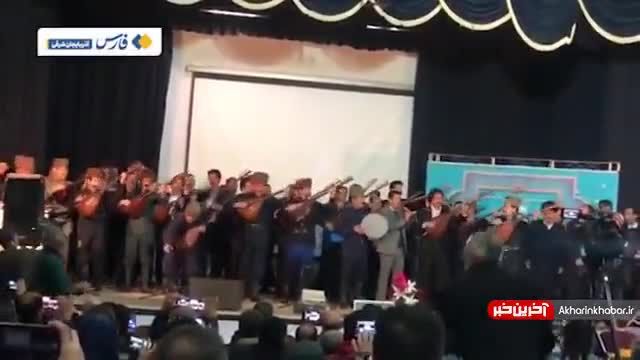 گروه نوازی عاشیقلار در همنوایی موسیقیایی در اهر