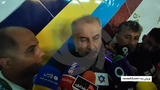 رضا درویش: مثل اینکه ما اختیاری از خودمان نداریم!