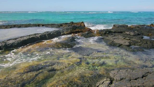 طبیعت آرامش بخش جزیره بزرگ، هاوایی | ویدیوی آرامش طبیعت با صدای اقیانوس | قسمت 2