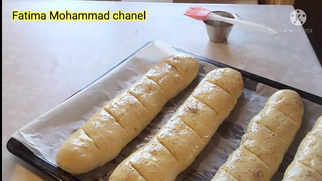 طرز پخت نان باگت خانگی به روش افغانی مرحله به مرحله