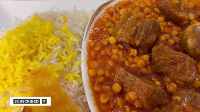 طرز تهیه خورشت قیمه مجلسی خوش رنگ و لعاب به روش ایرانی اصیل
