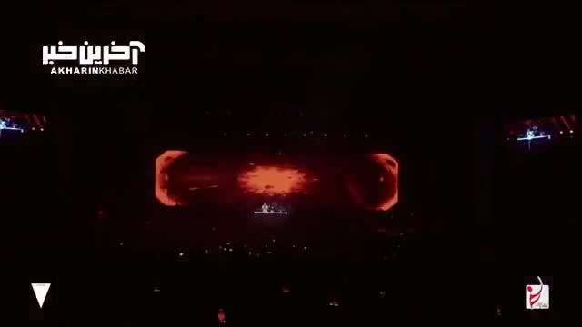 رضا بهرام | اجرای زنده قطعه «آدم سابق» توسط رضا بهرام در کنسرت
