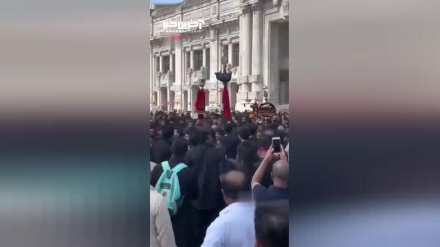 ویدئویی از عزاداری مردم ایتالیا