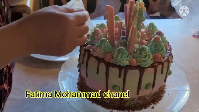 طریقه دیزاین کیک تولد به سبک افغان ها فوق العاده شیک و لاکچری
