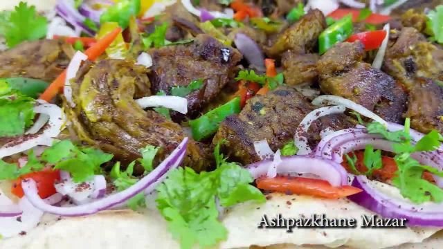 طرز تهیه کباب دیگی افغانی با گوشت گاو فوق العاده خوشمزه و لذیذ