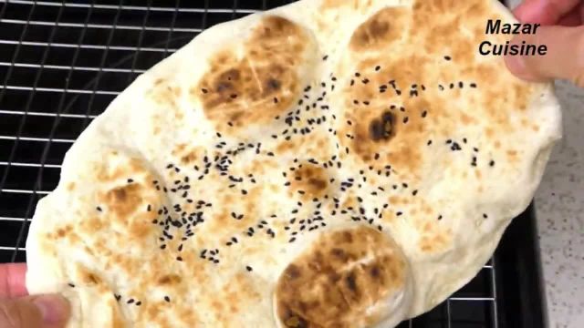 طرز تهیه 2 نوع نان افغانی با فر و بدون فر