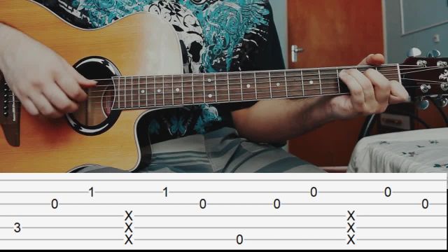 آموزش گیتار | آکورد آهنگ نقطه جوش از کنیس و مهرا هیدن