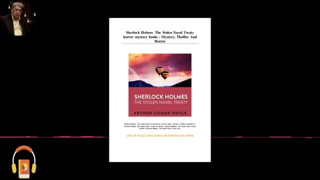 کتاب صوتی ماجرای پیمان دریایی | از مجموعه شرلوک هولمز اثر آرتور کانن دویل