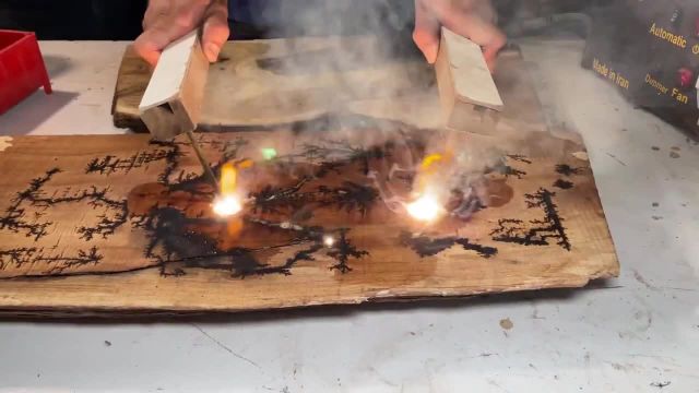 چطور از لیختنبرگ (سوزاندن چوب) چوب استفاده کنیم؟