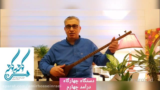 درآمد چهارم دستگاه چهارگاه | ردیف میرزا عبدالله | امیرحسین رائی سه تار