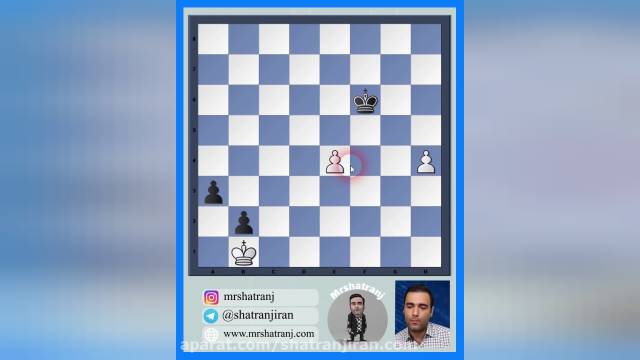 قانون عدد7 برای انتهای بازی شطرنج حرفه ای