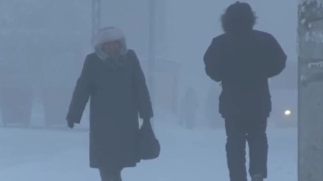 زندگی مردم روسیه در دمای 60- درجه‌ای | ویدیو